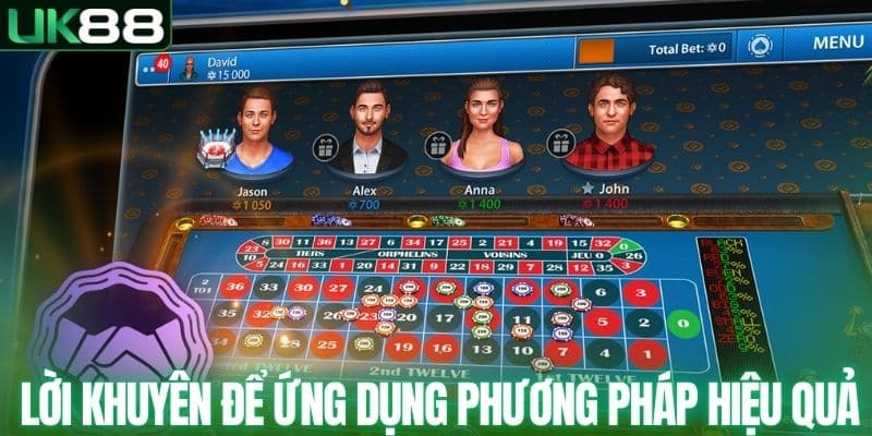 Lời khuyên để ứng dụng phương pháp hiệu quả