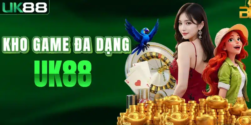 Những danh mục game độc đáo tại UK88