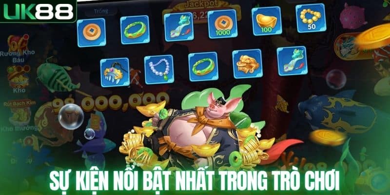 Những sự kiện nổi bật nhất trong trò chơi bắn cá Tôn Ngộ Không