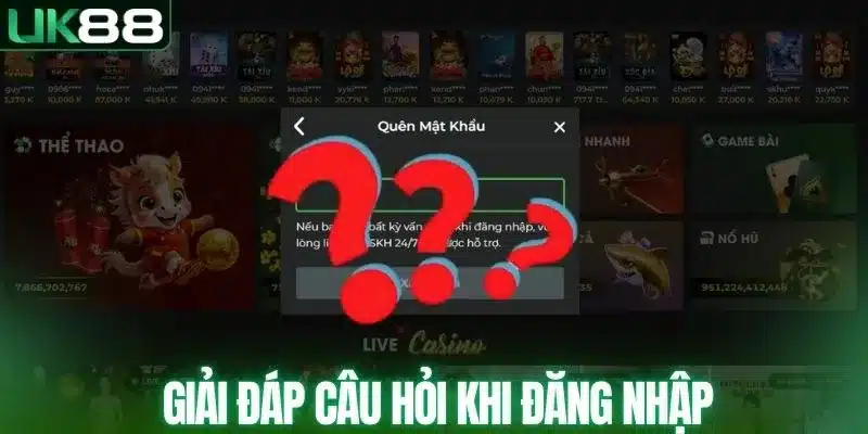 Giải đáp câu hỏi khi truy cập UK88